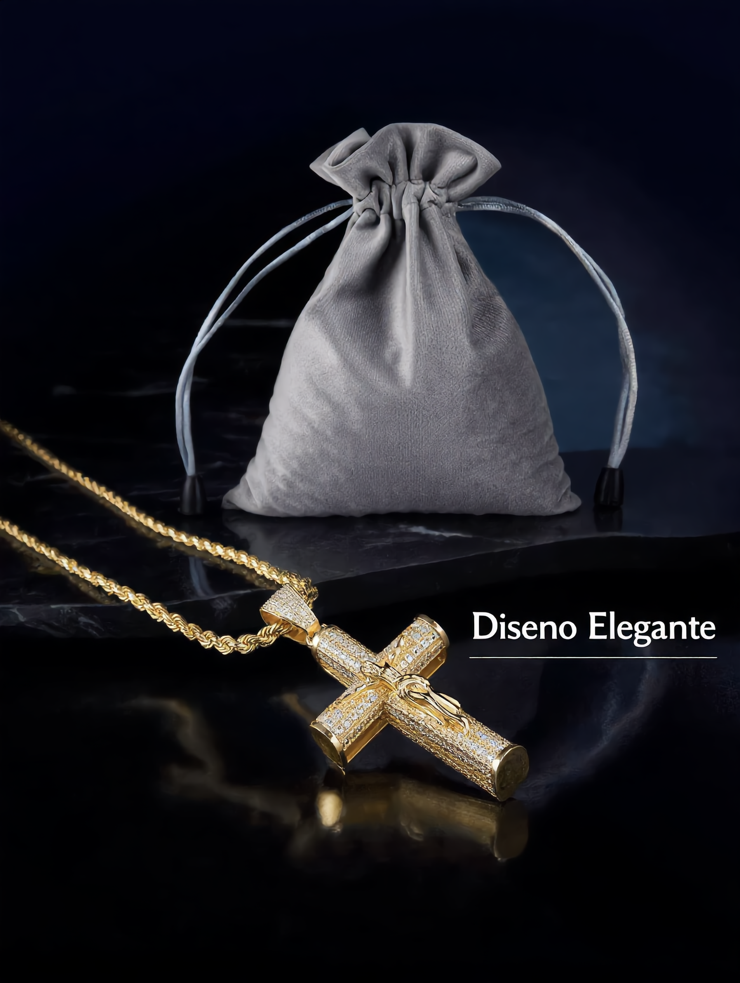 Elegancia y Devoción en una Misma Cruz