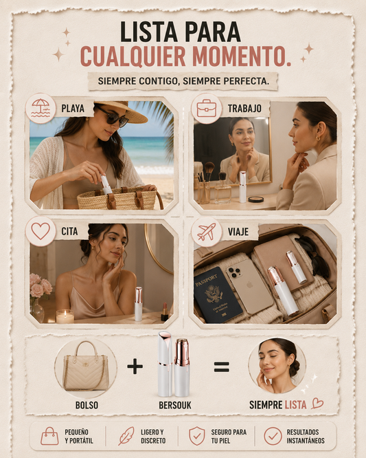 Removedor Facial 2*1  Eléctrico Sin Dolor – Piel Suave en Segundos