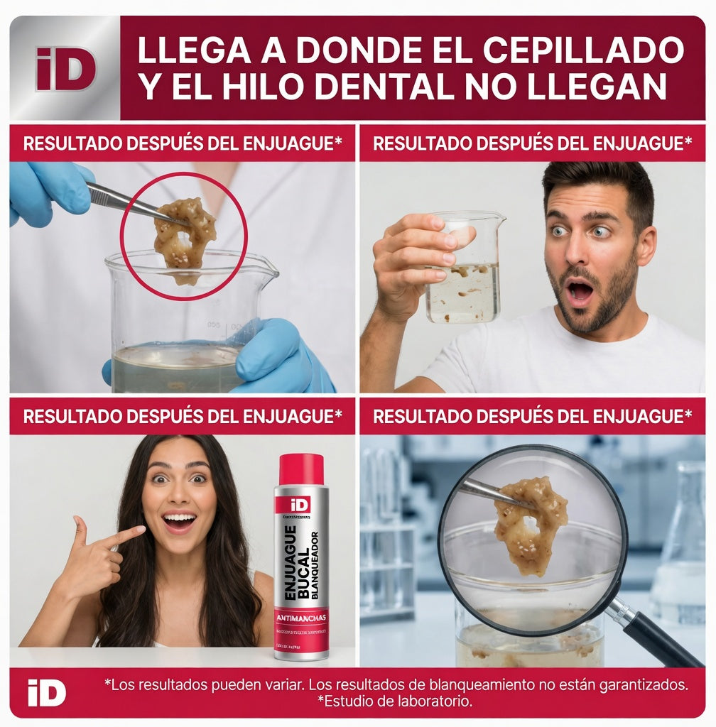 🦷 Blanquea tu sonrisa desde el primer uso