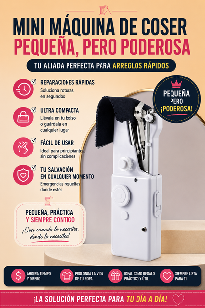 Repara tu ropa en segundos sin salir de casa!