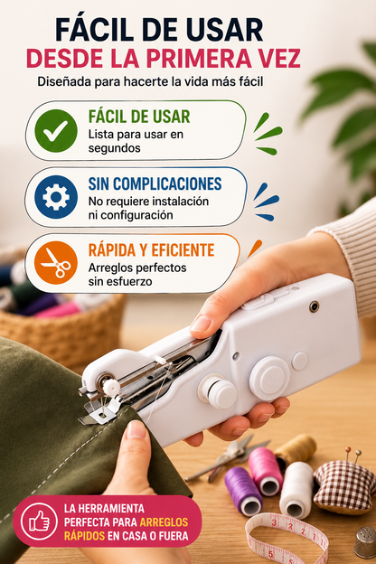 Repara tu ropa en segundos sin salir de casa!